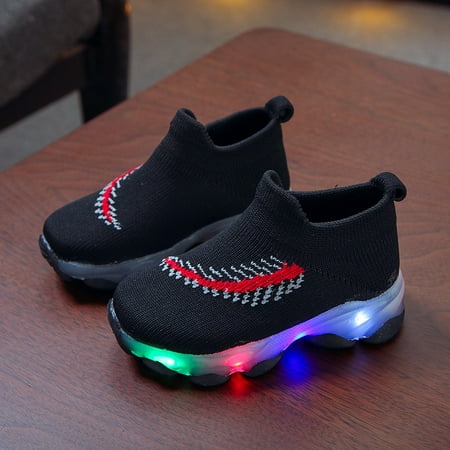 THE WILD Comfortable Fashion Children Baby Girls Boys Feather Mesh Led Luminous Socks Sport Run Casu
THE WILD Comfortable Fashion Children Baby Girls Boys Feather Mesh Led Luminous Socks Sport Run Casu