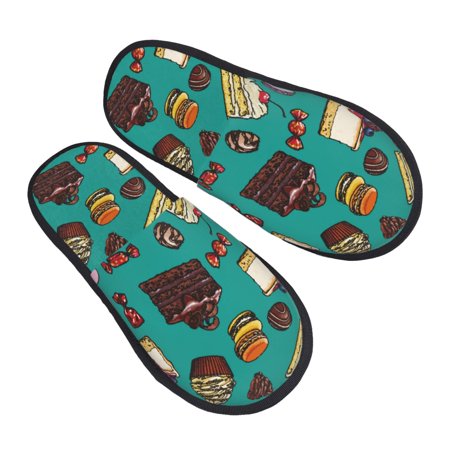 House Slippers for Women Men - cute cake Soft House Shoes Fuzzy Slippers Lightweight Slip-On Cozy House Slippers for Woman Indoor Outdoor
House Slippers for Women Men - cute cake Soft House Shoes Fuzzy Slippers Lightweight Slip-On Cozy House Slippers for Woman Indoor Outdoor