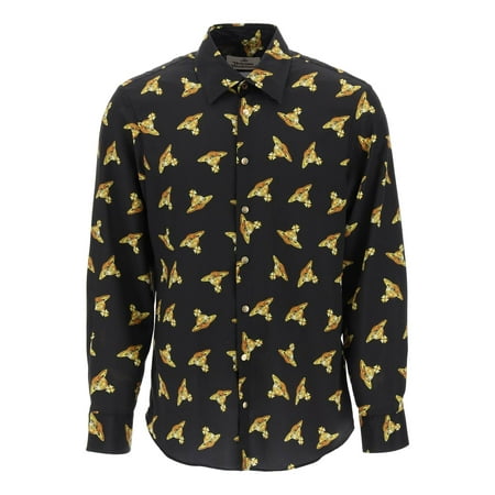 Vivienne Westwood Ghost Shirt With Orb Motif Men