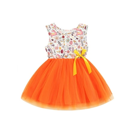 IZhansean Toddler Baby Girl Summer Tulle Dress Kids Rabbit Sleeveless Strap One Piece Party Dresses Easter Outfits Orange 3-4 Years
IZhansean Toddler Baby Girl Summer Tulle Dress Kids Rabbit Sleeveless Strap One Piece Party Dresses Easter Outfits Orange 3-4 Years