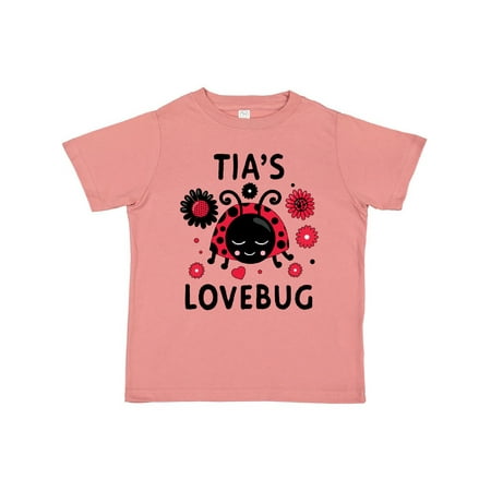 Inktastic Valentine s Day Tia s Lovebug Gift Toddler Boy or Toddler Girl T-Shirt 
Inktastic Valentine s Day Tia s Lovebug Gift Toddler Boy or Toddler Girl T-Shirt