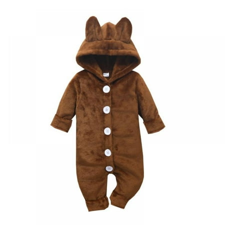 SYNPOS 0-18M Baby Girl Boy Clothes Newborn Outfit Infant Baby Romper Cute Bear Ear Hooded Cotton Jumpsuit Long Sleeve Bodysuit
SYNPOS 0-18M Baby Girl Boy Clothes Newborn Outfit Infant Baby Romper Cute Bear Ear Hooded Cotton Jumpsuit Long Sleeve Bodysuit