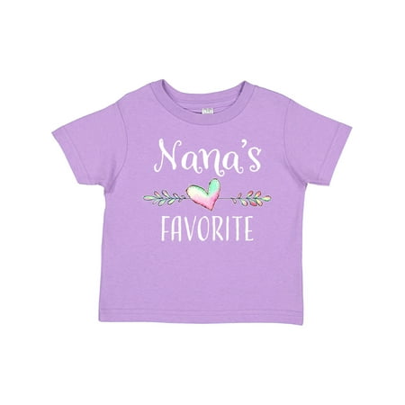 Inktastic Nana s Favorite- Heart Grandchild Gift Toddler Boy or Toddler Girl T-Shirt
Inktastic Nana s Favorite- Heart Grandchild Gift Toddler Boy or Toddler Girl T-Shirt