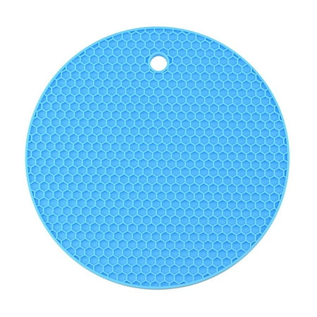 Round Coaster Non-slip Silicone Cushion Pot Pan Mat Heat Resistant Mat Pad Kitchen Accessories (Blue)
Round Coaster Non-slip Silicone Cushion Pot Pan Mat Heat Resistant Mat Pad Kitchen Accessories (Blue)