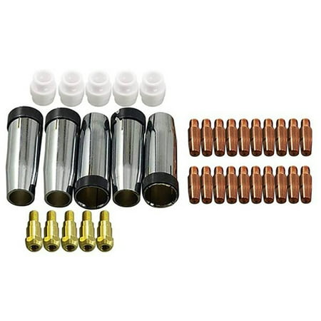 MB 24KD Welding Torch Consumable 35Pcs 1.2mm MIG Torch Gas Nozzle Tip Holder Gas Diffuser of MIG Welding Machine
MB 24KD Welding Torch Consumable 35Pcs 1.2mm MIG Torch Gas Nozzle Tip Holder Gas Diffuser of MIG Welding Machine