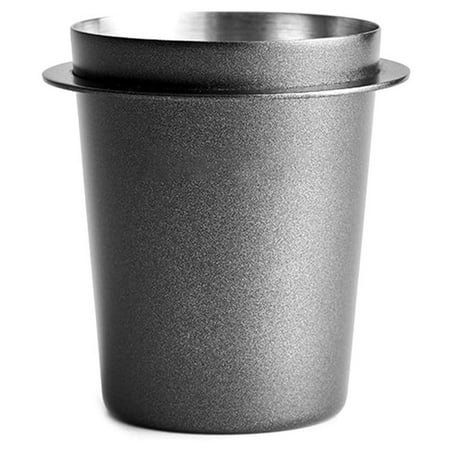 Coffee Dosing Cup Stainless Steel Dosing Cup Powder Feeder Cup Part Espresso Coffee Machine Accessories(Black)
Coffee Dosing Cup Stainless Steel Dosing Cup Powder Feeder Cup Part Espresso Coffee Machine Accessories(Black)