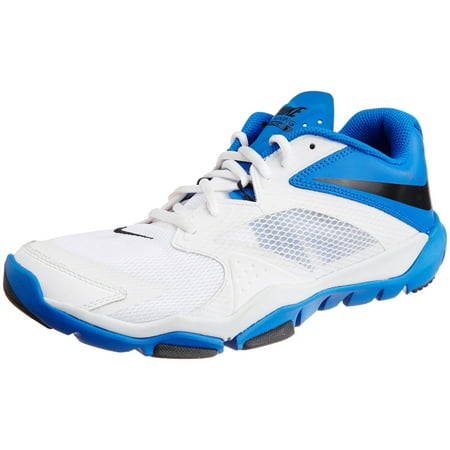 

Nike Men s Flex Supreme TR 3 Running Shoe-White/Black/Hyper Cobalt