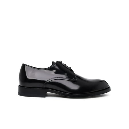 TOD S Scarpa Derby In Pelle Nera