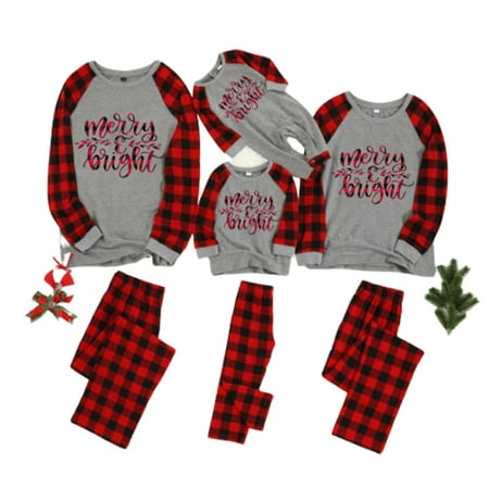 Family Matching Merry Christmas Pyjama Set Red Plaid Long Sleeve Top and Pant Sleepwear Loungewear Xmas PJS
Family Matching Merry Christmas Pyjama Set Red Plaid Long Sleeve Top and Pant Sleepwear Loungewear Xmas PJS