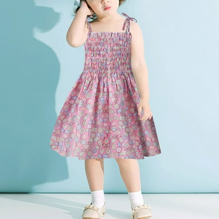 Dyfzdhu Girls Dress Toddler Baby Kids Girls Suspenders Flower Summer Beach Dress Casual Clothes
Dyfzdhu Girls Dress Toddler Baby Kids Girls Suspenders Flower Summer Beach Dress Casual Clothes
