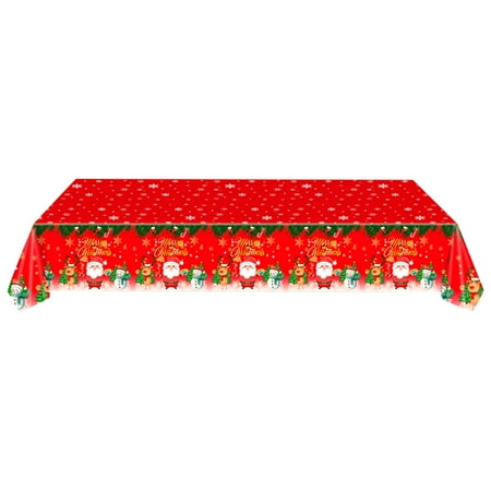Big Deals! Dvkptbk Disposable Tablecloth Creative PVC Christmas Print Tablecloth Table Party Decor
Big Deals! Dvkptbk Disposable Tablecloth Creative PVC Christmas Print Tablecloth Table Party Decor