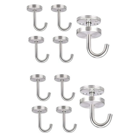 10 Pcs Stainless Steel Ceiling Hook Round Base Top Mount Overhead Wall Hook for Hanging Plants Bird Feeders Wind
10 Pcs Stainless Steel Ceiling Hook Round Base Top Mount Overhead Wall Hook for Hanging Plants Bird Feeders Wind