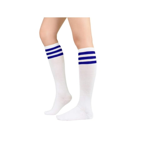 Komorebi Women s Knee High Athletic Socks Stripes Tube Sport Socks Soft Strench High Socks for Women Outdoor White Blue One Size
Komorebi Women s Knee High Athletic Socks Stripes Tube Sport Socks Soft Strench High Socks for Women Outdoor White Blue One Size