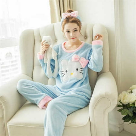 Autumn Winter Warm Flannel Women Pyjamas Sets Thick Coral Velvet Long Sleeve Cartoon Sleepwear Thin Flannel Pajamas Set
Autumn Winter Warm Flannel Women Pyjamas Sets Thick Coral Velvet Long Sleeve Cartoon Sleepwear Thin Flannel Pajamas Set