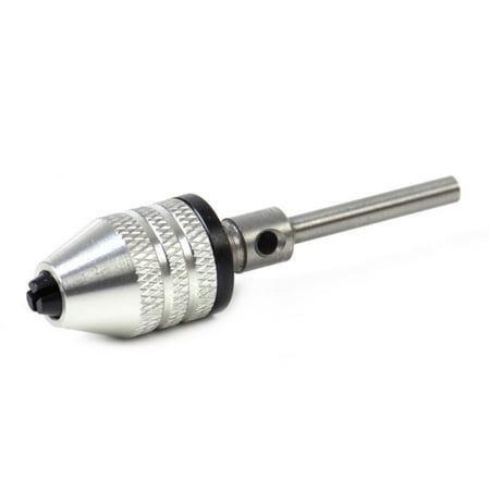 Mini 0.3-4mm Keyless Drill Bit Chuck Adapter Screwdriver Convertor Rotary Tool