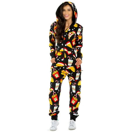 Women One Piece Pajama Christmas Xmas Printed Jumpsuit Romper Long Sleeve Zip Hooded Hoodie Sleepwear Pajamas Loungewear
Women One Piece Pajama Christmas Xmas Printed Jumpsuit Romper Long Sleeve Zip Hooded Hoodie Sleepwear Pajamas Loungewear