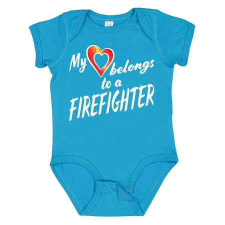 Inktastic My Heart Belongs to a Firefighter with Red Heart Gift Baby Boy or Baby Girl Bodysuit
Inktastic My Heart Belongs to a Firefighter with Red Heart Gift Baby Boy or Baby Girl Bodysuit