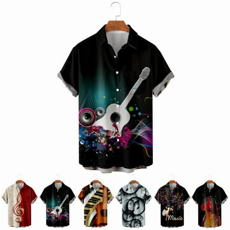 LANLIN Unisex Youth Music Festival Graphic Hawaiian Shirts Loose Fit Vacation Clothing Sizes Kids-Adult Unisex
LANLIN Unisex Youth Music Festival Graphic Hawaiian Shirts Loose Fit Vacation Clothing Sizes Kids-Adult Unisex