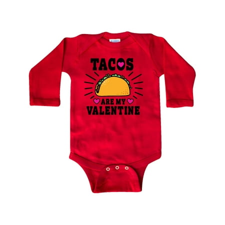 Inktastic Tacos Are My Valentine with Hearts Gift Baby Boy or Baby Girl Long Sleeve Bodysuit
Inktastic Tacos Are My Valentine with Hearts Gift Baby Boy or Baby Girl Long Sleeve Bodysuit