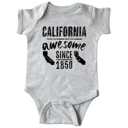 Inktastic California Awesome Since 1850 Gift Baby Boy or Baby Girl Bodysuit