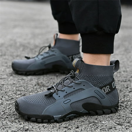Ykohkofe Fashion Summer And Autumn Men Sneakers Hiking Shoes Non Slip Sole Mesh Breathable Elastic Lace Up Middle Top
Ykohkofe Fashion Summer And Autumn Men Sneakers Hiking Shoes Non Slip Sole Mesh Breathable Elastic Lace Up Middle Top