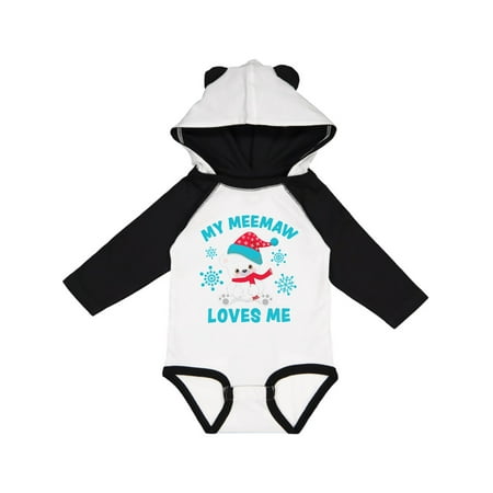 Inktastic Polar Bear My Meemaw Loves Me in Santa Hat with Snowflakes Gift Baby Boy or Baby Girl Long Sleeve Bodysuit
Inktastic Polar Bear My Meemaw Loves Me in Santa Hat with Snowflakes Gift Baby Boy or Baby Girl Long Sleeve Bodysuit