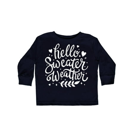 Inktastic Winter Hello Sweater Weather in White Gift Toddler Boy or Toddler Girl Long Sleeve T-Shirt
Inktastic Winter Hello Sweater Weather in White Gift Toddler Boy or Toddler Girl Long Sleeve T-Shirt