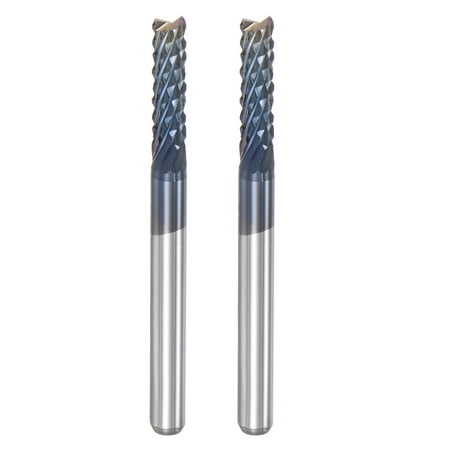 Uxcell 1/8 Shank 3mm x 12mm Diamond Film Coated Carbide End Mill CNC Router Bits 2 Pack
Uxcell 1/8 Shank 3mm x 12mm Diamond Film Coated Carbide End Mill CNC Router Bits 2 Pack