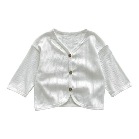 Posijego Newborn Toddler Baby Cotton Cardigans Long Sleeve Button Open Front Shirt Tops for Infant Girls Boys
Posijego Newborn Toddler Baby Cotton Cardigans Long Sleeve Button Open Front Shirt Tops for Infant Girls Boys