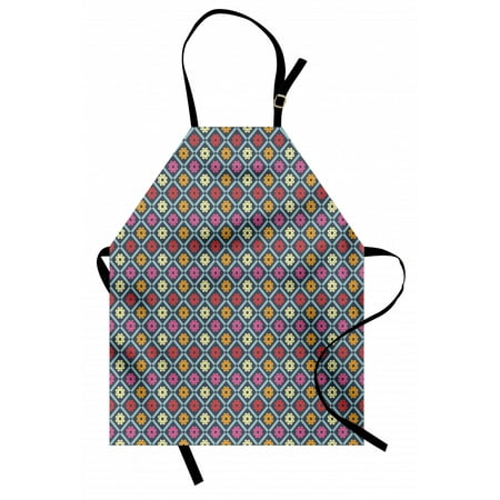 Colorful Apron Diagonal Checkered Pattern with Daisy Blossoms Inside Retro Effect Simple Tile Unisex Kitchen Bib Apron with Adjustable Neck for Cooking Baking Gardening Multicolor by Ambesonne
Colorful Apron Diagonal Checkered Pattern with Daisy Blossoms Inside Retro Effect Simple Tile Unisex Kitchen Bib Apron with Adjustable Neck for Cooking Baking Gardening Multicolor by Ambesonne