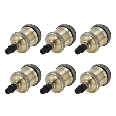 2024 6 Pcs Lamp Holder Metal E26 E27 Screw Retro Lighting Base Accessories with Ground Aluminum ShellBlue Bronze
2024 6 Pcs Lamp Holder Metal E26 E27 Screw Retro Lighting Base Accessories with Ground Aluminum ShellBlue Bronze