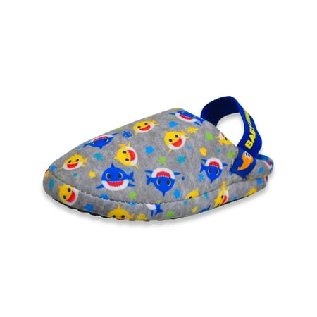 Baby Shark Boys Slipper Clogs - gray 5 toddler