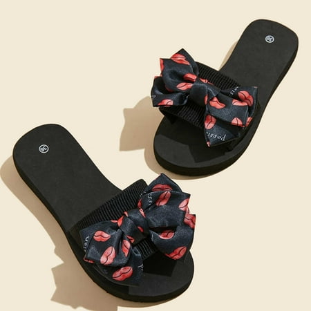 Jacenvly 2024 New Women s Summer Printed Lipstick Flip-Flops Casual Beach Sandals Black Sandals for Women Clearance
Jacenvly 2024 New Women s Summer Printed Lipstick Flip-Flops Casual Beach Sandals Black Sandals for Women Clearance