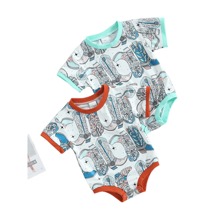 Infant Rompers Summer Jumpsuits Newborn Baby Bodysuit Boys Girls Playsuits Boots Print One Piece Short Sleeve Overalls 0-24M
Infant Rompers Summer Jumpsuits Newborn Baby Bodysuit Boys Girls Playsuits Boots Print One Piece Short Sleeve Overalls 0-24M