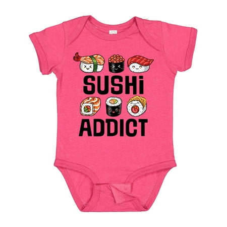 Inktastic Sushi Addict Funny Sushi Gift Gift Baby Boy or Baby Girl Bodysuit
Inktastic Sushi Addict Funny Sushi Gift Gift Baby Boy or Baby Girl Bodysuit