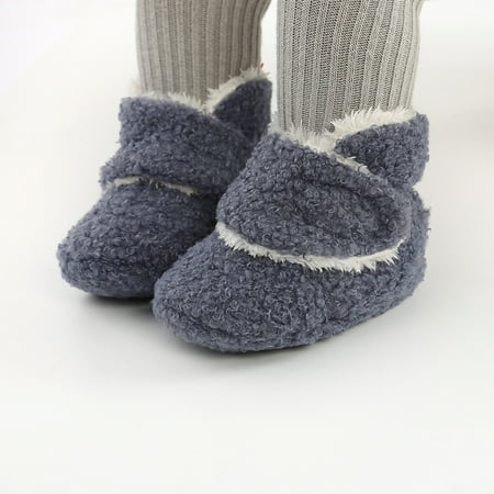 ãYilirongyummã Baby Shoes Walkers Baby Snow Shoes Prewalker Booties Toddler Soft First Girls Warming Boys Baby Shoes