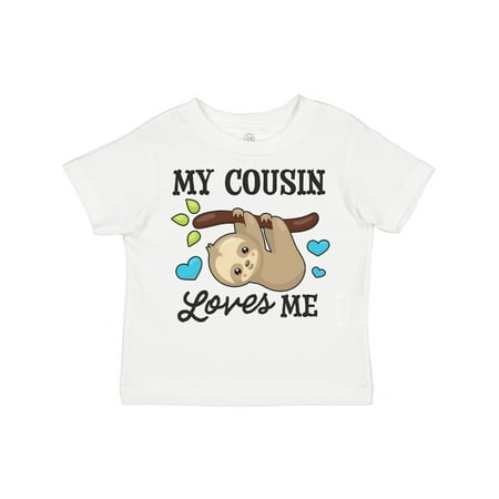 Inktastic My Cousin Loves Me with Sloth and Hearts Boys or Girls Toddler T-Shirt
Inktastic My Cousin Loves Me with Sloth and Hearts Boys or Girls Toddler T-Shirt