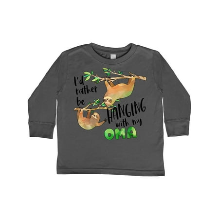 Inktastic Id Rather Be Hanging with my Oma- Cute Sloths Gift Toddler Boy or Toddler Girl Long Sleeve T-Shirt
Inktastic Id Rather Be Hanging with my Oma- Cute Sloths Gift Toddler Boy or Toddler Girl Long Sleeve T-Shirt