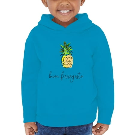 Buon Ferragosto Pineapple Doodle Hoodie Toddler -Image by Shutterstock 2 Toddler