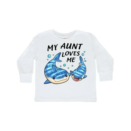 Inktastic My Aunt Loves Me- whale shark Gift Toddler Boy or Toddler Girl Long Sleeve T-Shirt
Inktastic My Aunt Loves Me- whale shark Gift Toddler Boy or Toddler Girl Long Sleeve T-Shirt