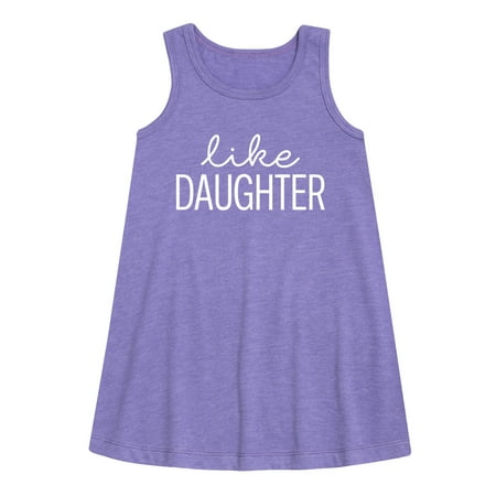 Instant Message - Like Daughter - Toddler & Youth Girls A-line Dress