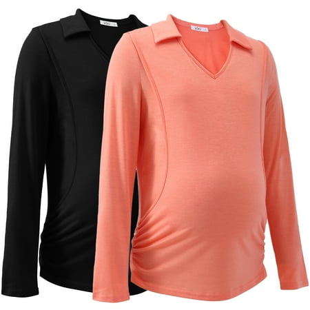 WBQ Women s Nursing Tops Maternity Shirts for Breastfeeding Long Sleeve V Neck Ruched Pregnancy T-Shirts Side Open Double Layer Breastfeeding Shirt Nursing Clothes
WBQ Women s Nursing Tops Maternity Shirts for Breastfeeding Long Sleeve V Neck Ruched Pregnancy T-Shirts Side Open Double Layer Breastfeeding Shirt Nursing Clothes