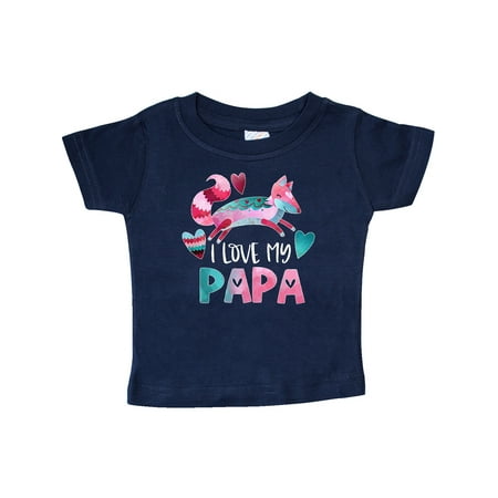 Inktastic I Love My Papa Pink and Blue Fox with Hearts Gift Baby Boy or Baby Girl T-Shirt
Inktastic I Love My Papa Pink and Blue Fox with Hearts Gift Baby Boy or Baby Girl T-Shirt