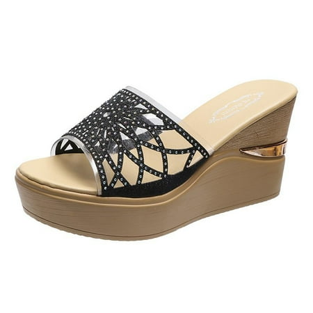 AIMAOMI Summer Women s Fashion Wedges Open Toe Beach Shoes Roman Slippers Sandals Women s Slipper H
AIMAOMI Summer Women s Fashion Wedges Open Toe Beach Shoes Roman Slippers Sandals Women s Slipper H