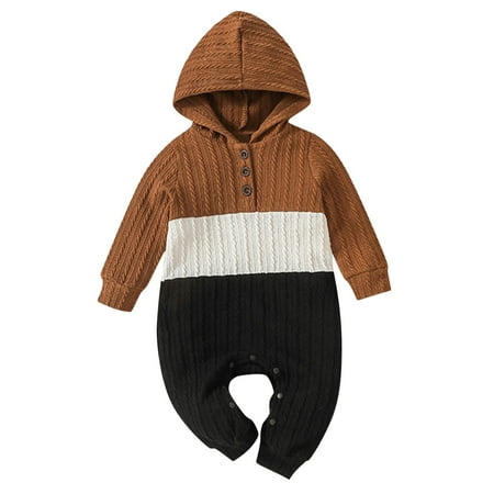 XINSHIDE Jumpsuit Infant Toddler Boys Girls Long Sleeve Romper Patchwork Colour Costume Hoodie Jumpsuit Fashion Romper
XINSHIDE Jumpsuit Infant Toddler Boys Girls Long Sleeve Romper Patchwork Colour Costume Hoodie Jumpsuit Fashion Romper