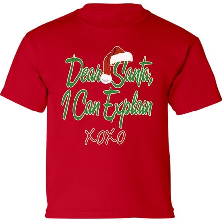 Dear Santa I Can Explain Christmas Graphic Shirt - Merry Christmas Toddler Tees for Kids - Funny Xmas Outfit Toddler Boys Girls T-Shirt Xmas Gifts 
Dear Santa I Can Explain Christmas Graphic Shirt - Merry Christmas Toddler Tees for Kids - Funny Xmas Outfit Toddler Boys Girls T-Shirt Xmas Gifts