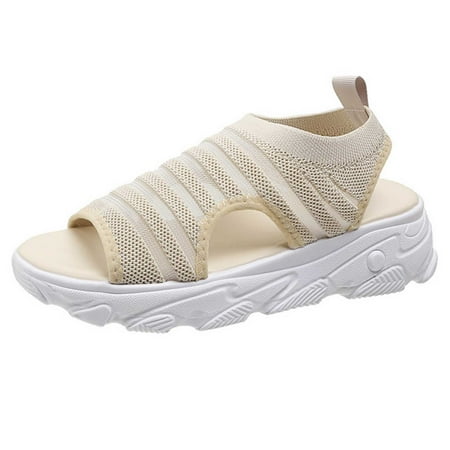 Lovskoo Women s Slip On Lightweight Mesh Walking Shoes Fashion Sports Breathable Casual Soft Peep Toe Sandals Beige
Lovskoo Women s Slip On Lightweight Mesh Walking Shoes Fashion Sports Breathable Casual Soft Peep Toe Sandals Beige