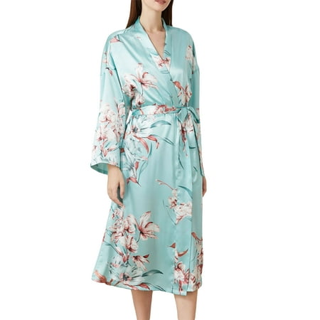 Inevnen Women s 3 Piece Floral Satin Cami Sleepwear with Robe Cardigan + Shorts Pajama Set +Tank
Inevnen Women s 3 Piece Floral Satin Cami Sleepwear with Robe Cardigan + Shorts Pajama Set +Tank