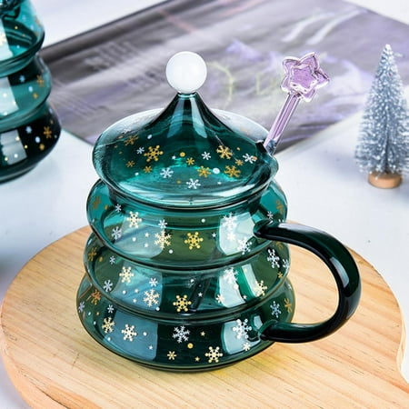Christmas Tree Shaped Coffee Glass Mug Cute Blue Christmas Tree Couple Cup with Lid Handle and Star Spoon Valentine s Christmas Day Romantic Birthday Gifts
Christmas Tree Shaped Coffee Glass Mug Cute Blue Christmas Tree Couple Cup with Lid Handle and Star Spoon Valentine s Christmas Day Romantic Birthday Gifts