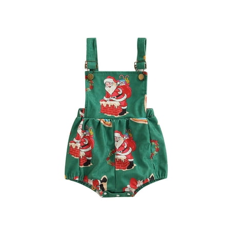 Licupiee Infant Baby Girl Christmas Suspender Corduroy Rompers Santa Claus Print Casual Sleeveless Jumpsuit
Licupiee Infant Baby Girl Christmas Suspender Corduroy Rompers Santa Claus Print Casual Sleeveless Jumpsuit